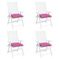 vidaXL Stuhlkissen 4 Stk. Rosa 50x50x7 cm Oxford-Gewebe vidaXL Stuhlkissen 4 Stk. Rosa 50x50x7 cm Oxford-Gewebe