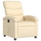 vidaXL Relaxsessel Creme Stoff vidaXL Relaxsessel Creme Stoff