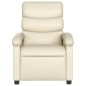 vidaXL Relaxsessel Creme Kunstleder vidaXL Relaxsessel Creme Kunstleder