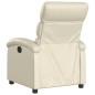 vidaXL Relaxsessel Creme Kunstleder vidaXL Relaxsessel Creme Kunstleder