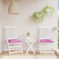 Stuhlkissen 2 Stk. Rosa 50x50x7 cm Oxford-Gewebe Stuhlkissen 2 Stk. Rosa 50x50x7 cm Oxford-Gewebe