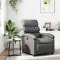 vidaXL Relaxsessel Grau Kunstleder vidaXL Relaxsessel Grau Kunstleder