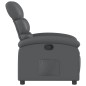 vidaXL Relaxsessel Grau Kunstleder vidaXL Relaxsessel Grau Kunstleder
