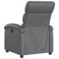 vidaXL Relaxsessel Grau Kunstleder vidaXL Relaxsessel Grau Kunstleder