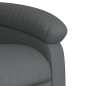 vidaXL Relaxsessel Grau Kunstleder vidaXL Relaxsessel Grau Kunstleder