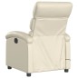 vidaXL Massagesessel Creme Kunstleder vidaXL Massagesessel Creme Kunstleder