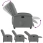 vidaXL Relaxsessel Dunkelgrau Stoff vidaXL Relaxsessel Dunkelgrau Stoff