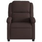 vidaXL Relaxsessel Dunkelbraun Stoff vidaXL Relaxsessel Dunkelbraun Stoff