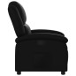 vidaXL Relaxsessel Schwarz Kunstleder vidaXL Relaxsessel Schwarz Kunstleder