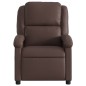 vidaXL Relaxsessel Braun Kunstleder vidaXL Relaxsessel Braun Kunstleder
