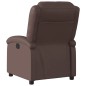 vidaXL Relaxsessel Braun Kunstleder vidaXL Relaxsessel Braun Kunstleder
