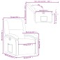 vidaXL Relaxsessel Braun Kunstleder vidaXL Relaxsessel Braun Kunstleder