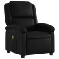 vidaXL Massagesessel Schwarz Kunstleder vidaXL Massagesessel Schwarz Kunstleder