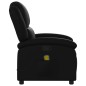 vidaXL Massagesessel Schwarz Kunstleder vidaXL Massagesessel Schwarz Kunstleder
