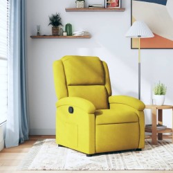 vidaXL Relaxsessel Gelb Samt