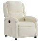 vidaXL Relaxsessel Creme Samt vidaXL Relaxsessel Creme Samt