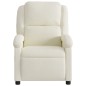 vidaXL Relaxsessel Creme Samt vidaXL Relaxsessel Creme Samt