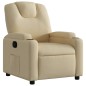 vidaXL Relaxsessel Creme Stoff vidaXL Relaxsessel Creme Stoff