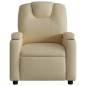 vidaXL Relaxsessel Creme Stoff vidaXL Relaxsessel Creme Stoff