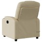 vidaXL Relaxsessel Creme Stoff vidaXL Relaxsessel Creme Stoff