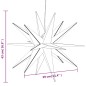 vidaXL LED-Weihnachtssterne 3 Stk. Faltbar Gelb 43 cm vidaXL LED-Weihnachtssterne 3 Stk. Faltbar Gelb 43 cm