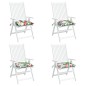 vidaXL Stuhlkissen 4 Stk. Mehrfarbig 50x50x7 cm Oxford-Gewebe vidaXL Stuhlkissen 4 Stk. Mehrfarbig 50x50x7 cm Oxford-Gewebe