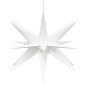 vidaXL LED-Weihnachtsstern Faltbar Weiß 43 cm vidaXL LED-Weihnachtsstern Faltbar Weiß 43 cm