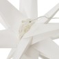 vidaXL LED-Weihnachtsstern Faltbar Weiß 43 cm vidaXL LED-Weihnachtsstern Faltbar Weiß 43 cm