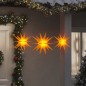 vidaXL LED-Weihnachtssterne 3 Stk. Faltbar Gelb vidaXL LED-Weihnachtssterne 3 Stk. Faltbar Gelb