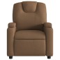 vidaXL Massagesessel Braun Stoff vidaXL Massagesessel Braun Stoff