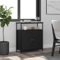 vidaXL Sideboard Schwarz 70x30x80 cm Holzwerkstoff vidaXL Sideboard Schwarz 70x30x80 cm Holzwerkstoff