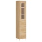 vidaXL Highboard Sonoma-Eiche 34,5x34x180 cm Holzwerkstoff vidaXL Highboard Sonoma-Eiche 34,5x34x180 cm Holzwerkstoff