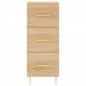 vidaXL Highboard Sonoma-Eiche 34,5x34x180 cm Holzwerkstoff vidaXL Highboard Sonoma-Eiche 34,5x34x180 cm Holzwerkstoff