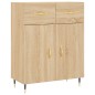 Highboard Sonoma-Eiche 69,5x34x180 cm Holzwerkstoff Highboard Sonoma-Eiche 69,5x34x180 cm Holzwerkstoff