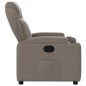 vidaXL Relaxsessel Taupe Stoff vidaXL Relaxsessel Taupe Stoff