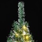 vidaXL Künstlicher Weihnachtsbaum 300 LEDs & Kugeln Beschneit 180 cm vidaXL Künstlicher Weihnachtsbaum 300 LEDs & Kugeln Beschneit 180 cm
