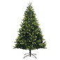 vidaXL Künstlicher Weihnachtsbaum Klappbar 300 LEDs & Kugeln 180 cm vidaXL Künstlicher Weihnachtsbaum Klappbar 300 LEDs & Kugeln 180 cm
