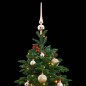 vidaXL Künstlicher Weihnachtsbaum Klappbar 300 LEDs & Kugeln 240 cm vidaXL Künstlicher Weihnachtsbaum Klappbar 300 LEDs & Kugeln 240 cm