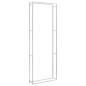 vidaXL Brennholzregal 110x28x312 cm Edelstahl vidaXL Brennholzregal 110x28x312 cm Edelstahl