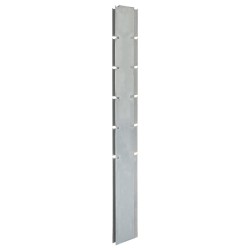  vidaXL Pfosten für Gabionenzaun Silbern 160 cm Verzinkter Stahl