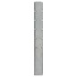 vidaXL Pfosten für Gabionenzaun Silbern 160 cm Verzinkter Stahl vidaXL Pfosten für Gabionenzaun Silbern 160 cm Verzinkter Stahl