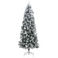vidaXL Künstlicher Weihnachtsbaum Klappbar 300 LEDs & Kugeln 210 cm vidaXL Künstlicher Weihnachtsbaum Klappbar 300 LEDs & Kugeln 210 cm