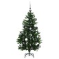 vidaXL Künstlicher Weihnachtsbaum Klappbar 150 LEDs & Kugeln 150 cm vidaXL Künstlicher Weihnachtsbaum Klappbar 150 LEDs & Kugeln 150 cm