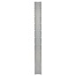 vidaXL Pfosten für Gabionenzaun Silbern 200 cm Verzinkter Stahl vidaXL Pfosten für Gabionenzaun Silbern 200 cm Verzinkter Stahl
