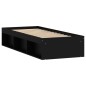 vidaXL Bettgestell Schwarz 75x190 cm vidaXL Bettgestell Schwarz 75x190 cm