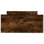 vidaXL Bettgestell Räuchereiche 100x200 cm Holzwerkstoff vidaXL Bettgestell Räuchereiche 100x200 cm Holzwerkstoff