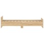 vidaXL Bettgestell Sonoma-Eiche 90x190 cm Holzwerkstoff vidaXL Bettgestell Sonoma-Eiche 90x190 cm Holzwerkstoff
