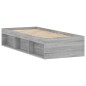 vidaXL Bettgestell Grau Sonoma 75x190 cm vidaXL Bettgestell Grau Sonoma 75x190 cm