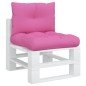 Palettenkissen 2 Stk. Rosa Oxford-Gewebe Palettenkissen 2 Stk. Rosa Oxford-Gewebe