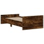 vidaXL Bettgestell Räuchereiche 90x200 cm Holzwerkstoff vidaXL Bettgestell Räuchereiche 90x200 cm Holzwerkstoff
